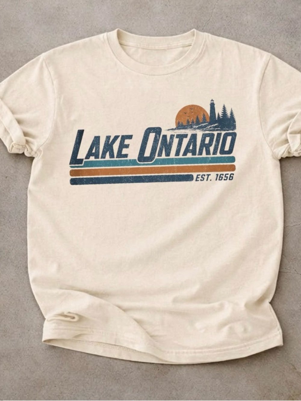 Comfort Colors Lake Ontario Since 1656 Graphic Tee